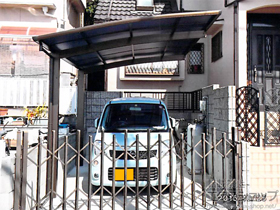 のカーポート プレシオスポート 積雪〜20cm対応 施工例