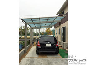 のカーポート エフルージュグラン 延長　積雪〜20cm対応 施工例