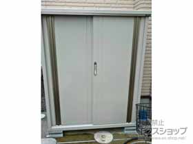 の物置・屋外倉庫 グランプレステージジャスト 1300×750×1600 M-137BF WW 施工例