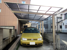 のカーポート ソリッドポート 積雪〜20cm対応 施工例