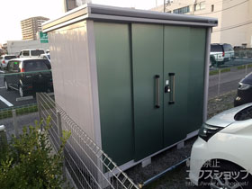 の物置・屋外倉庫 エルモ 一般型（LMD-2511 EG） 施工例
