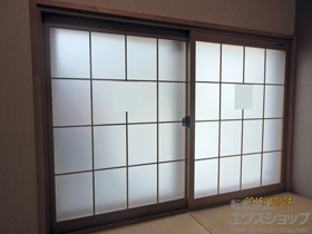 の二重窓（内窓） プラマードU 引違い窓 2枚建 施工例