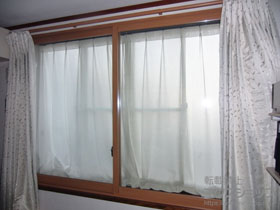 の二重窓（内窓） プラマードU 引違い窓 2枚建 施工例