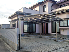 のカーポート レイナツインポートグラン　積雪〜20cm対応 施工例