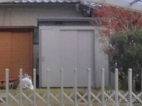 の物置・屋外倉庫 ナイソー 一般型（SMK-47S） 施工例