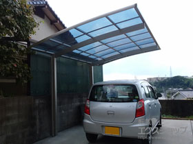 のカーポート プレシオスポート 積雪〜20cm対応 施工例