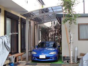 のカーポート レイナポートグラン　積雪〜20cm対応 施工例