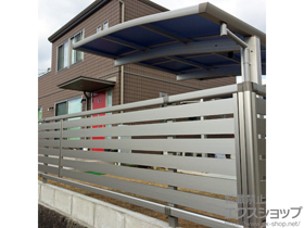 のサイクルポート・駐輪場 プレシオスポート ミニ 積雪〜20cm対応 施工例