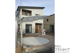 のカーポート レイナポートグラン 積雪〜20cm対応＋屋根ふき材補強部品 1セット 施工例