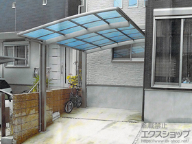 のカーポート ネスカR (ラウンドスタイル) 積雪〜20cm対応 施工例