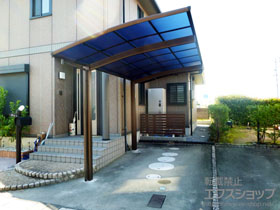 のカーポート プレシオスポート 積雪〜20cm対応 施工例