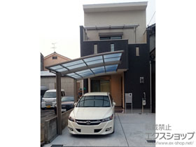 のカーポート ネスカR (ラウンドスタイル) 積雪〜20cm対応 施工例