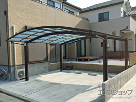 のカーポート レイナツインポートグラン　積雪〜20cm対応 施工例