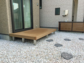 のウッドデッキ マージウッドデッキ 施工例