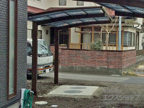 のカーポート プレシオスポート 積雪〜20cm対応 施工例