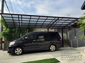 のカーポート レイナポートグラン 延長　積雪〜20cm対応 施工例