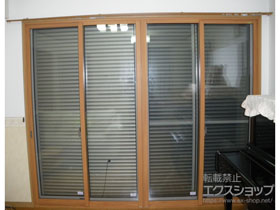 の二重窓（内窓） インプラス ダストバリア仕様 引違い窓 4枚建 施工例