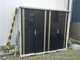 の物置・屋外倉庫 グランプレステージジャスト(M-229A-F-WK) 施工例