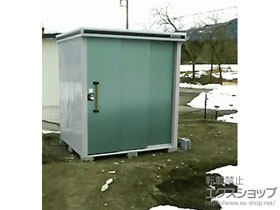 の物置・屋外倉庫 エルモ 一般型（LMD-1815-EG） 施工例