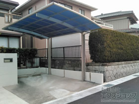 のカーポート レイナポートグラン 積雪〜20cm対応 施工例