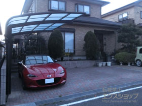 のカーポート レイナキャップポートグラン　積雪〜20cm対応 施工例