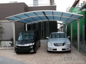 のカーポート レイナツインポートグラン 積雪〜20cm対応 施工例