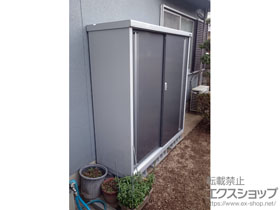 の物置・屋外倉庫 シンプリー 一般型（MJX-155D-PG） 施工例