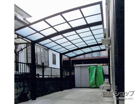 のカーポート レイナポートグラン 延長　積雪〜20cm対応 施工例