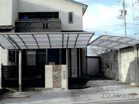 のカーポート プレシオスポート 積雪〜20cm対応 施工例