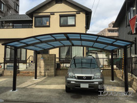 のカーポート レイナツインポートグラン　積雪〜20cm対応 施工例