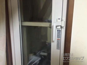 LIXIL リクシル(トステム)の内窓・二重窓 インプラス ダストバリア仕様 開き窓 外観右吊元 施工例