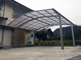 のカーポート プレシオスポート ワイド 積雪〜20cm対応 施工例
