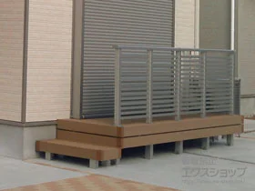 YKKAP�̃E�b�h�f�b�L ���E�b�h�f�b�L 200+�Ɨ������E�b�h�X�e�b�v2�^+�V���v�����_���f�b�L�t�F���X 7�^�����ډB�����i�q�^�C�v��(�F�F�v���`�i�X�e��)+�����͂� ���ʁE�����ʃ^�C�v �{�H��