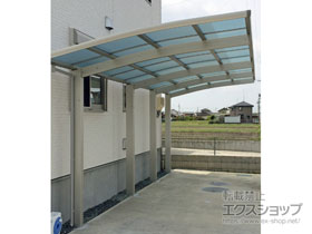 のカーポート レイナポートグランZ 延長　積雪〜20cm対応 施工例