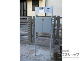 の機能門柱・ポスト ファンクションユニット ヴェールファンクション ワイドタイプ 施工例