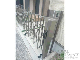 のカーゲート 【B】トリップゲート RB型 ノンレール 片開き 35S 施工例