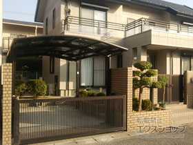 の カルエードシグマIII 積雪〜20cm対応 施工例