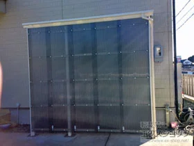 LIXIL(リクシル)のストックヤード フリーヤード オープンタイプ 積雪〜20cm対応 施工例