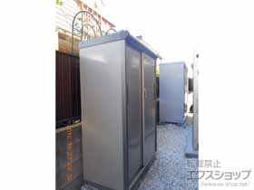 の物置・屋外倉庫 ナイソーシスター 一般型 (KMX-115D-P) 施工例