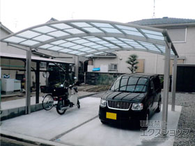 のカーポート レイナツインポートグラン　積雪〜20cm対応 施工例