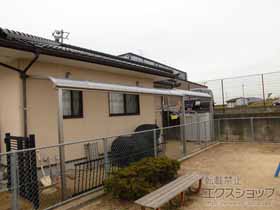 のテラス屋根 ヴェクターテラス R型 テラスタイプ 単体 積雪〜20cm対応 施工例