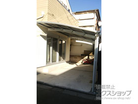 のカーポート ネスカR (ラウンドスタイル) 延長 積雪〜20cm対応 施工例