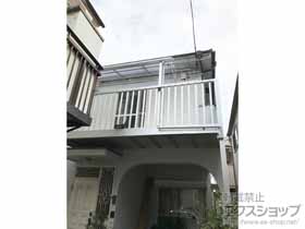 のバルコニー ビューステージHスタイル 縦太格子 単体 柱建て式 施工例