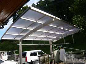 のカーポート レイナポートグラン　積雪〜20cm対応 施工例