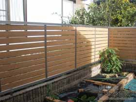 のフェンス・柵 セレビューフェンス RP3型 自在柱式 施工例