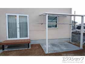 のテラス屋根 ヴェクターテラス F型 テラスタイプ 単体 積雪〜20cm対応 施工例