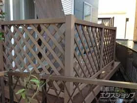 YKKAP�̃E�b�h�f�b�L ���E�b�h�f�b�L 200�{���E�b�h�f�b�L�t�F���X2�^�����`�X�i�q���{�Ɨ��� ���E�b�h �X�e�b�v2�^ �{�H��