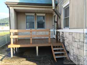 のウッドデッキ リウッドデッキ 200 施工例