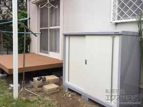 の物置・屋外倉庫 シンプリー 一般型(MJX-156 C-P-FW) 施工例