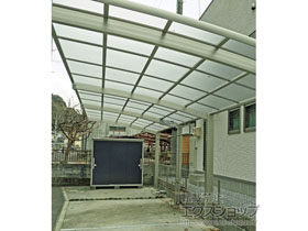 のカーポート レイナポートグラン 縦連棟　積雪〜20cm対応 施工例